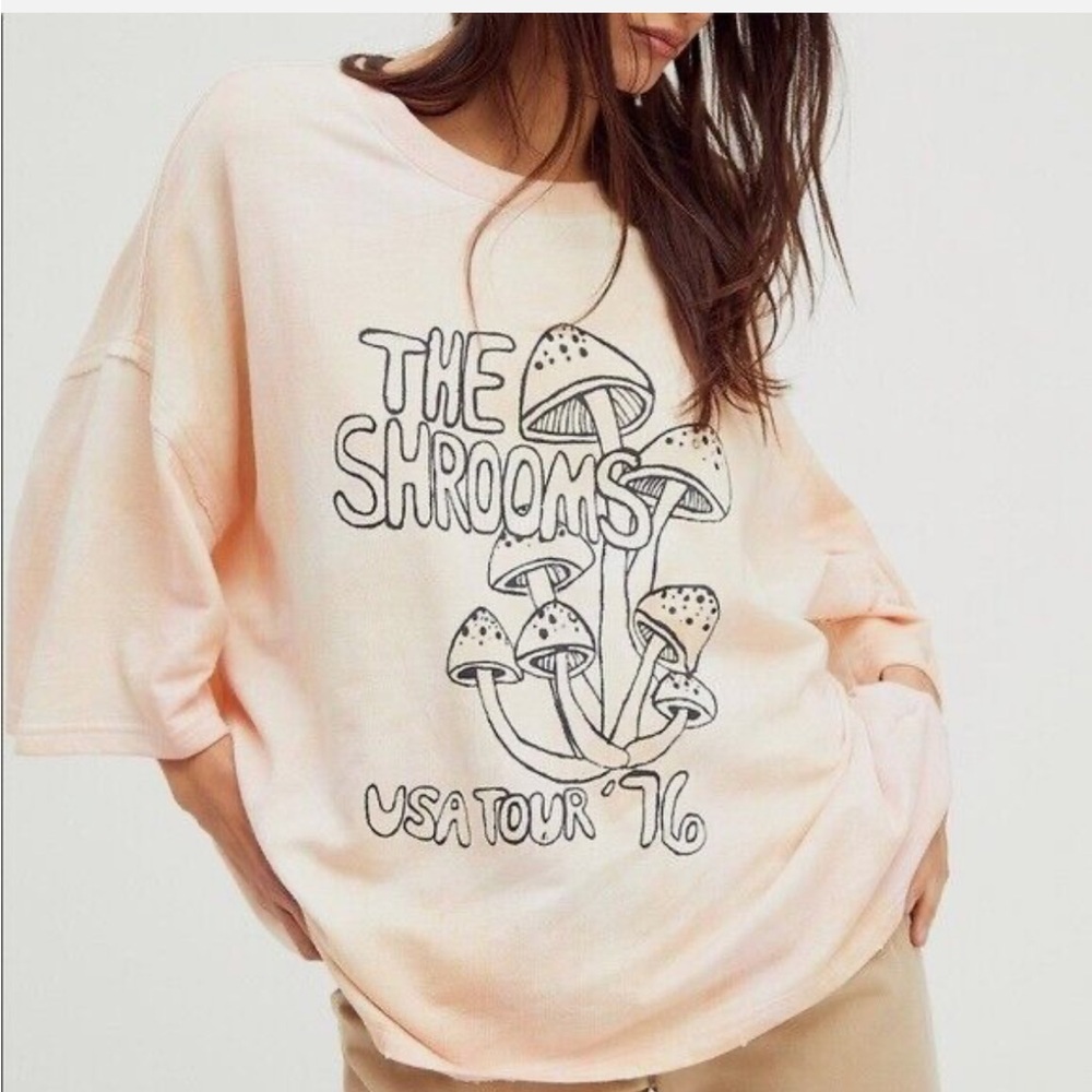 Free People Long Strange Trip Tee